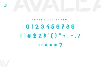 Avalea font