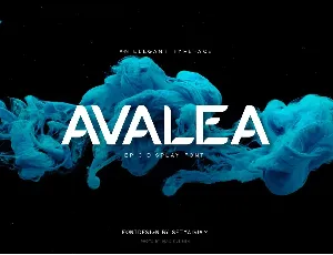 Avalea font