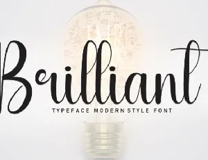 Brilliant Script font