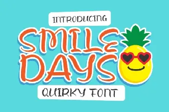 Smile Days font