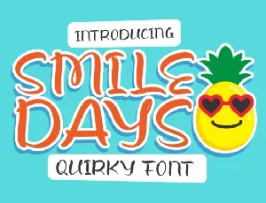 Smile Days font