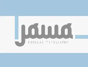 Jowo Typeface Free font