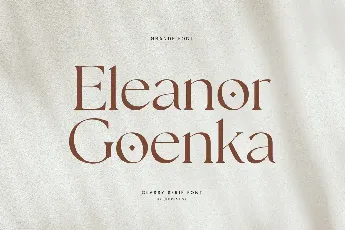 EleanorGoenka font