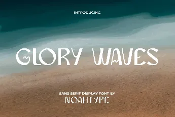 GloryWavesDemo font