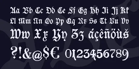 Goeschen Fraktur UNZ1A font