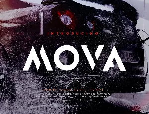 Mova font