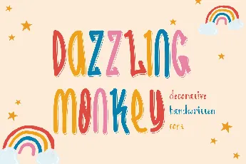 Dazzling Monkey font