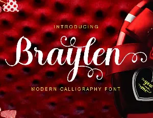 Braylen font