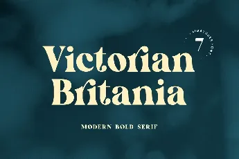 VictorianBritania font