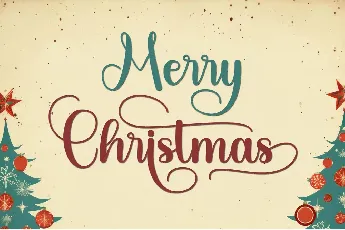 Christmas Beautiful - Personal font