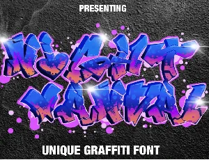 NIghtvandals font