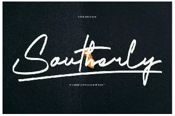 Southerly Script font