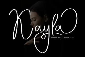 Kayla Script font