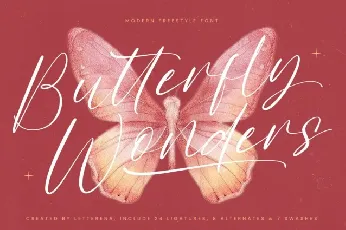 Butterfly Wonders font