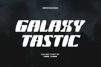 Galaxy Tastic font