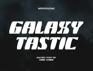 Galaxy Tastic font