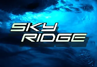 Sky Ridge font