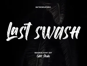 Last Swash Demo font