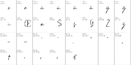 CoastlineCalligraphy font