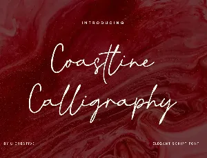 CoastlineCalligraphy font