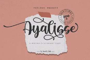 Ayalisse font