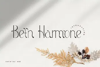 Beth Harmone font