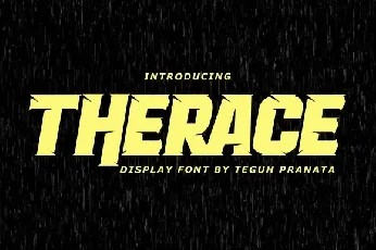 Therace font