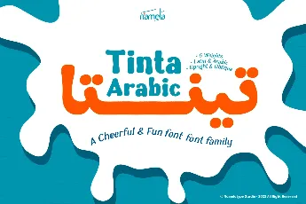 Tinta Arabic font