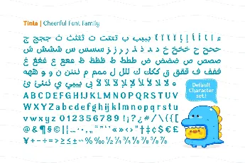 Tinta Arabic font