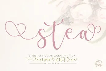 Stea Calligraphy Free font