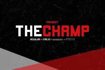 The Champ Free font