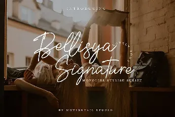 Bellisya Signature font