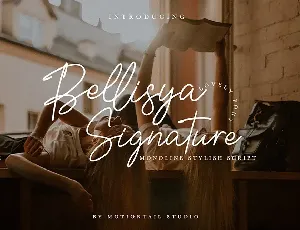 Bellisya Signature font