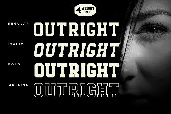 Outright font