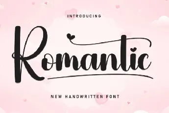 Romantic Script font