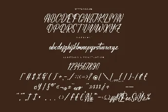 Amathery Bieckmon DEMO VERSION font