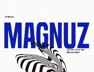 Magnuz font