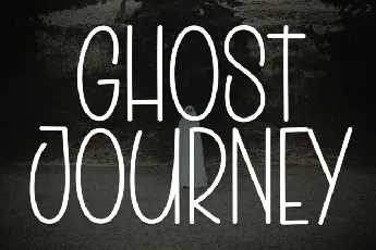 Ghost Journey Display font