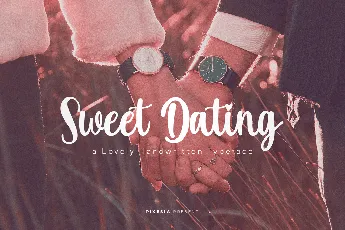 Sweet Dating font