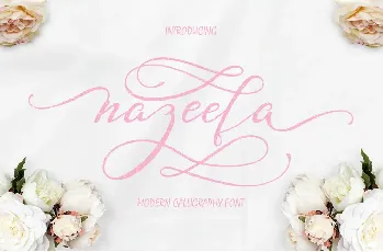 Nazeefa font