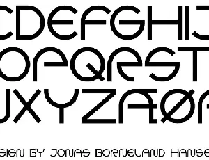 Goca logotype beta font