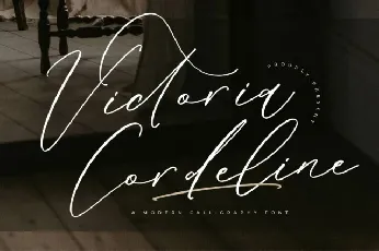 Victoria Cordeline font