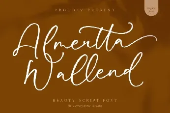 Almertta Wallend font