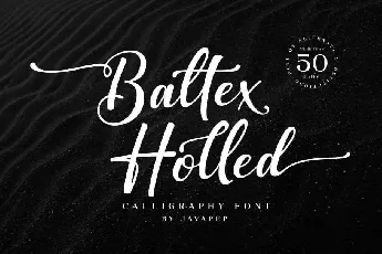 Baltex Holled font