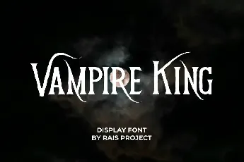 Vampire King Demo font