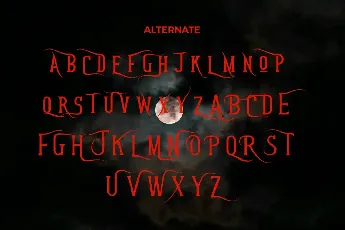 Vampire King Demo font