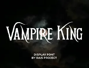 Vampire King Demo font