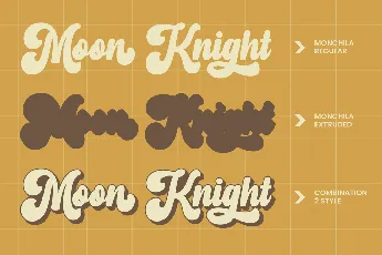 Monchila font