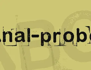 Anal-probe font