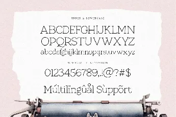 Vintage Machine font